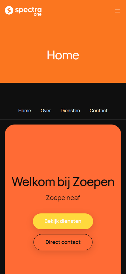 Bolddemo mobile preview